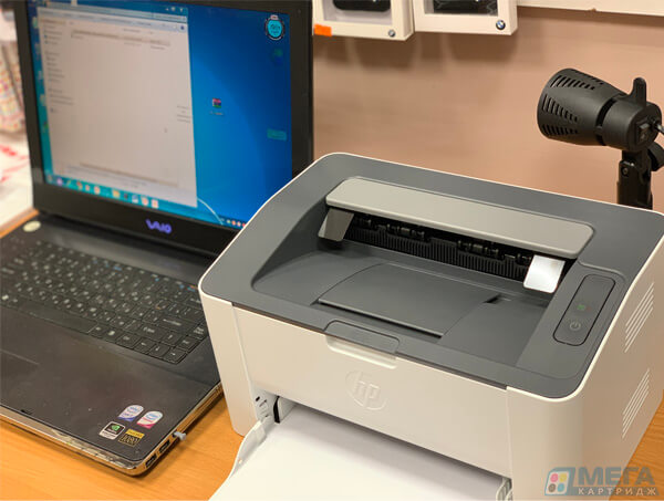 Как посмотреть количество отпечатанных страниц на принтере hp laser 107a